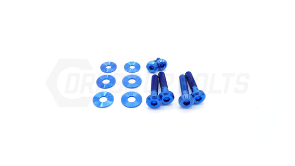 Dress Up Bolts Titanium Hardware Trunk Kit - 2015-2021 Subaru WRX/STI